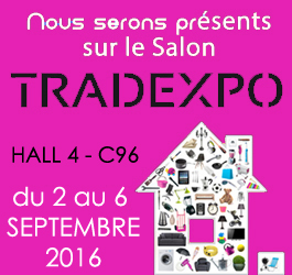 You are currently viewing Rejoignez-nous au salon Tradexpo Septembre 2016
